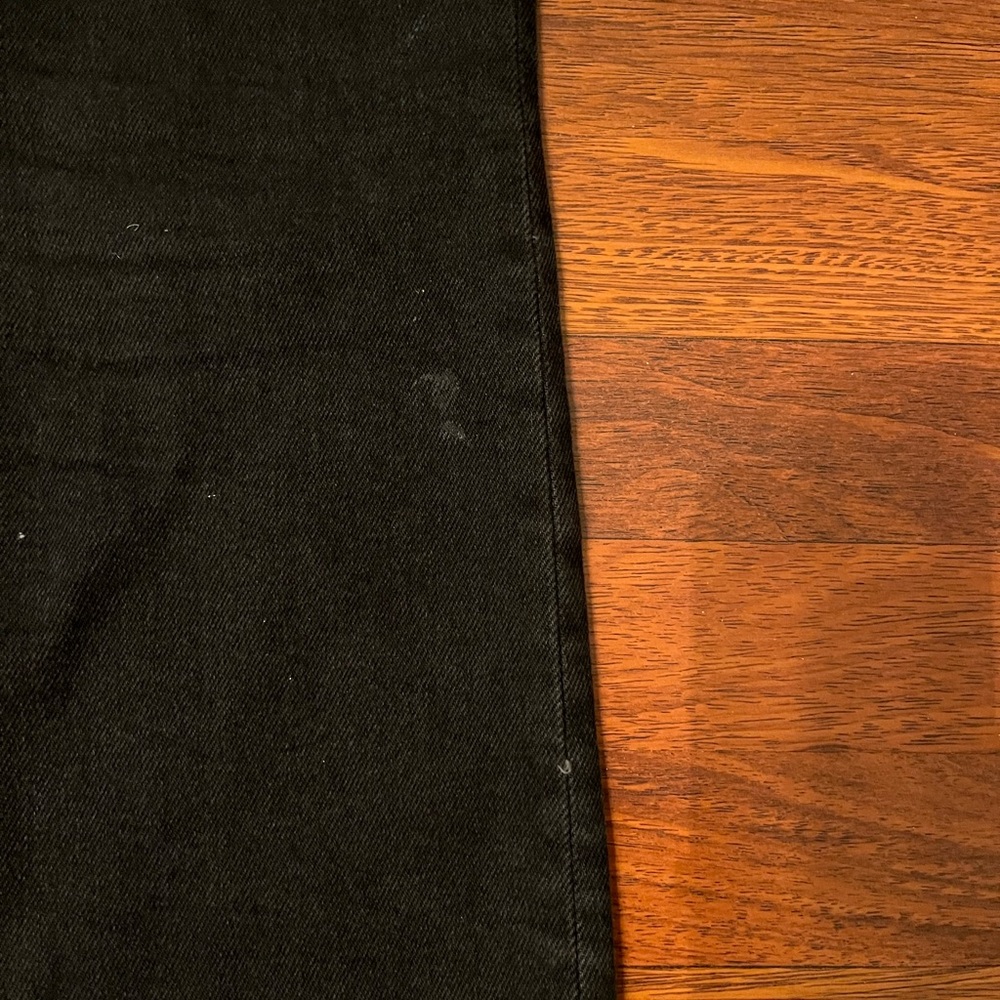 Madewell Cali Demi Boot Jeans in Black Wash Size 29 - Picture 4 of 8